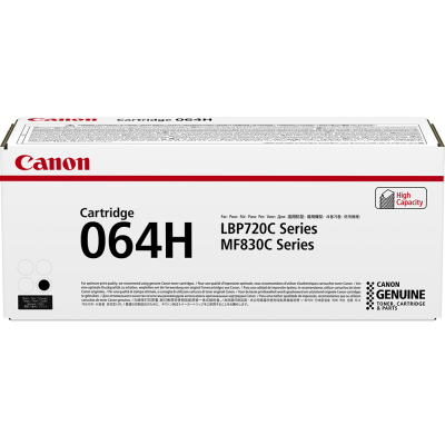 Originálny toner Canon 064HBk (4938C001), čierny, 13400 strán, XL