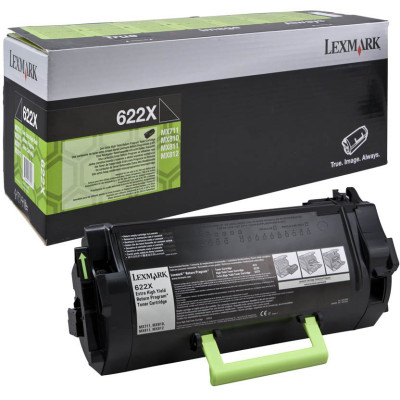 Originálny toner Lexmark 62D2X00 (62D2X0E, 62D0XA0), čierny, 45000 strán