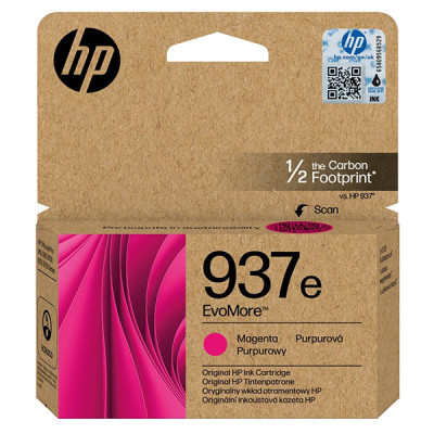 Originálny atrament HP 4S6W7NE (937e), purpurový, 1650 strán, EvoMore