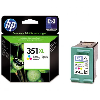 Originálny atrament HP CB338EE (351XL), farebný, 14 ml