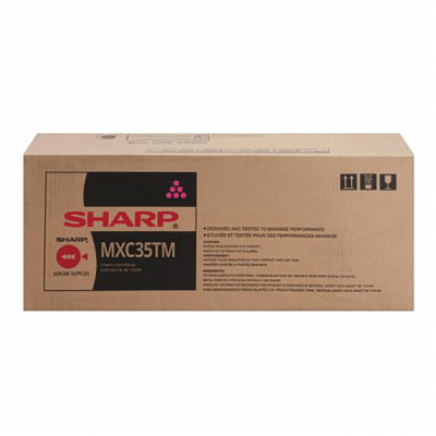 Originálny toner Sharp MX-C35TM, purpurový, 6000 strán