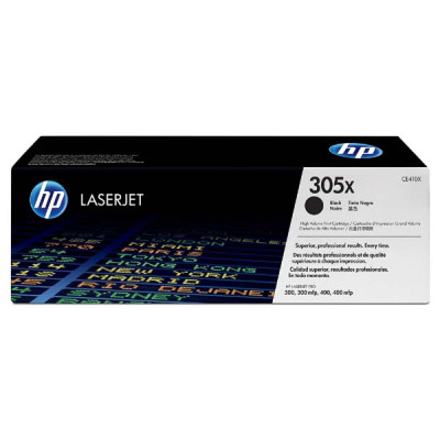 Originálny toner HP CE410X (305X), čierny, 4000 strán