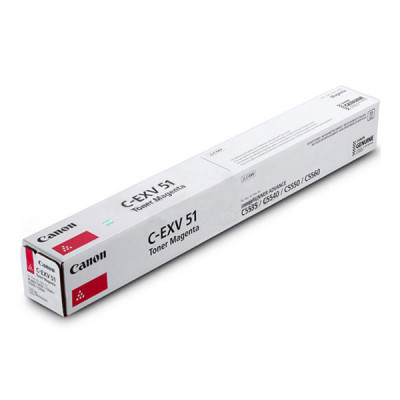 Originálny toner Canon C-EXV51M (0483C002), purpurový, 60000 strán