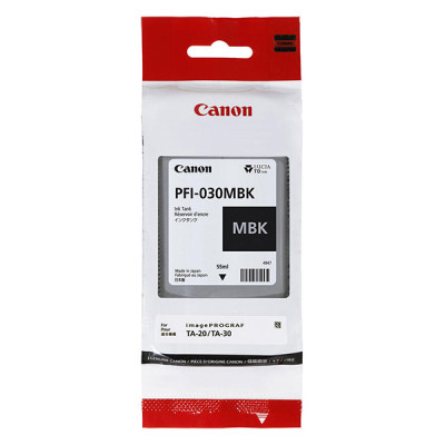 Originálny atrament Canon PFI-030MBk (3488C001), matne čierny, 55 ml