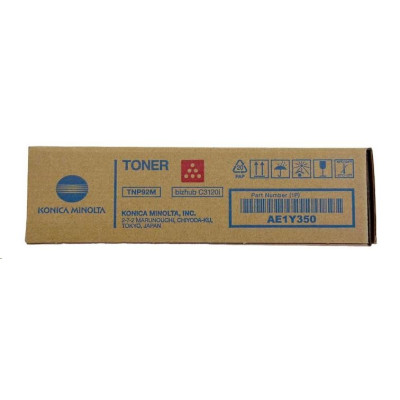 Originálny toner Konica Minolta TNP-92M (AE1Y350), purpurový, 4000 strán