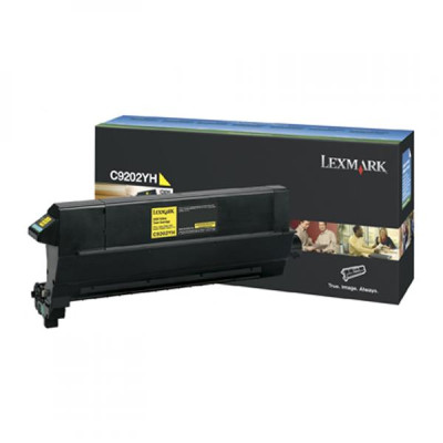 Originálny toner Lexmark C9202YH, žltý, 14000 strán