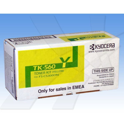 Originálny toner Kyocera TK-560Y (1T02HNAEU0), žltý, 10000 strán