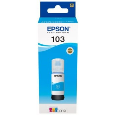Originálny atrament Epson T00S2 (C13T00S24A, 103), azúrový, 65 ml