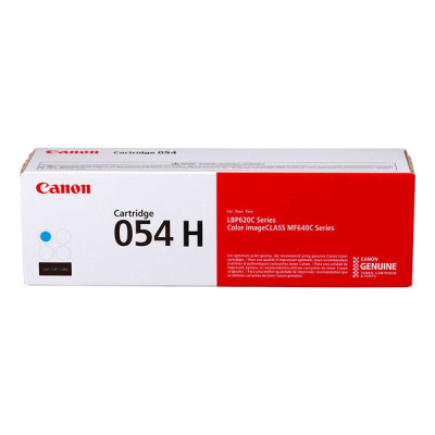Originálny toner Canon 054HC (3027C002), azúrový, 2300 strán