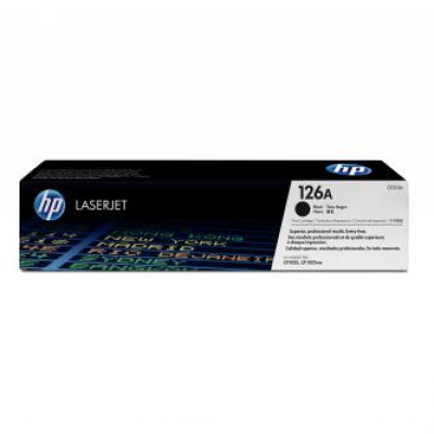 Originálny toner HP CE310A (126A), čierny, 1200 strán
