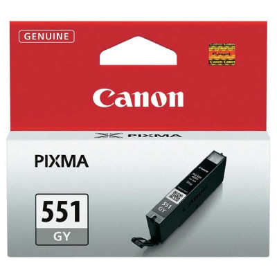 Originálny atrament Canon CLI-551Gy (6512B001), šedý, 7 ml