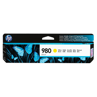 Originálny atrament HP D8J09A (980), žltý, 6600 strán