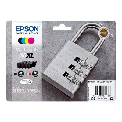 Originálny atrament Epson T3596 (C13T35964010, 35XL), CMYK, 2600 + 1900 strán, XL