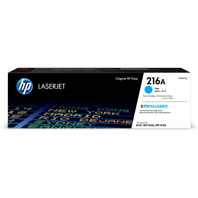 Originálny toner HP W2411A (216A), azúrový, 850 strán