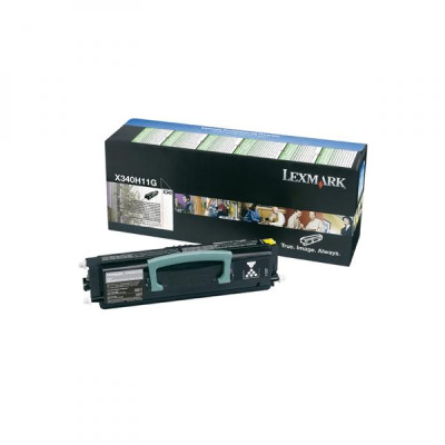 Originálny toner Lexmark X340H11G, čierny, 6000 strán