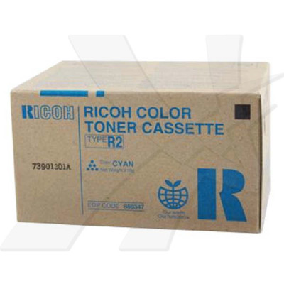 Originálny toner Ricoh Typ R2 (888347), azúrový, 10000 strán