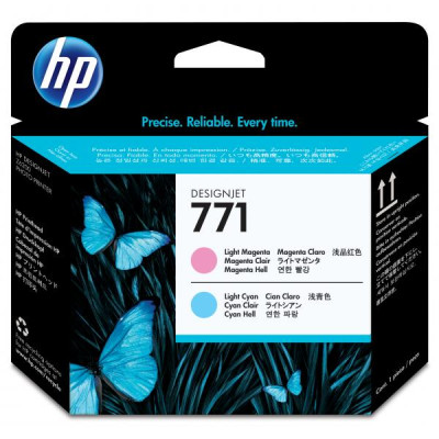 Originálna tlačová hlava HP CE019A (771), svetlo azúrová/svetlo purpurová
