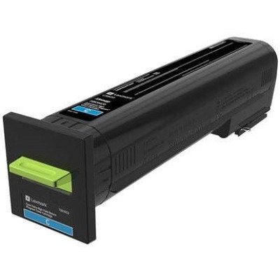 Originálny toner Lexmark 72K2XC0 (72K2XCE, 72K0X20), azúrový, 22000 strán
