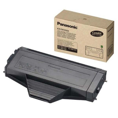 Originálny toner Panasonic KX-FAT410E, čierny, 2500 strán