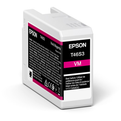 Originálny atrament Epson T46S3 (C13T46S300), vivid purpurový, 25 ml