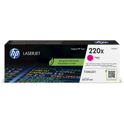 Originálny toner HP W2203X (220X), purpurový, 5500 strán