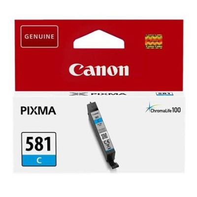 Originálny atrament Canon CLI-581 C (2103C001), azúrový, 5,6 ml