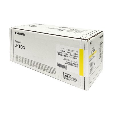 Originálny toner Canon T04Y (2977C001), žltý, 27500 strán