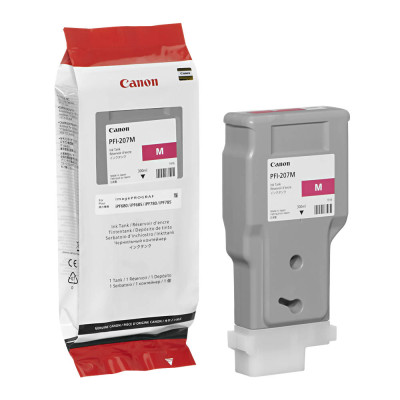Originálny atrament Canon PFI-207M (8791B001), purpurový, 300 ml