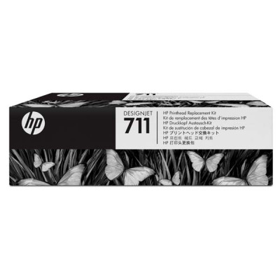 Originálna tlačová hlava HP C1Q10A (711), CMYK, 4-pack