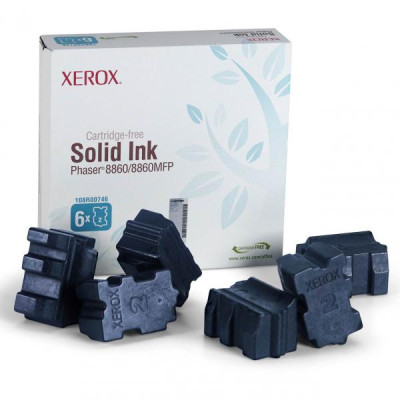 Originálny toner Xerox 108R00746, azúrový, 14000 strán, 6-pack