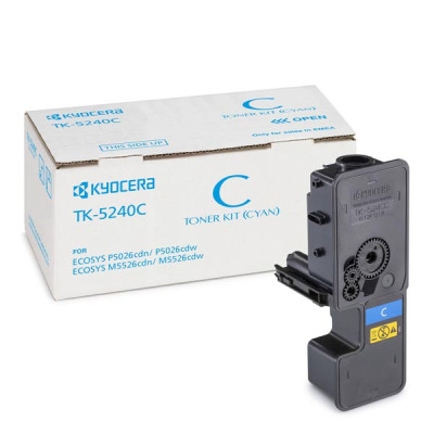 Originálny toner Kyocera TK-5240C (1T02R7CNL0), azúrový, 3000 strán