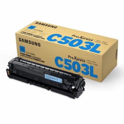 Originálny toner Samsung CLT-C503L (SU014A), azúrový, 5000 strán
