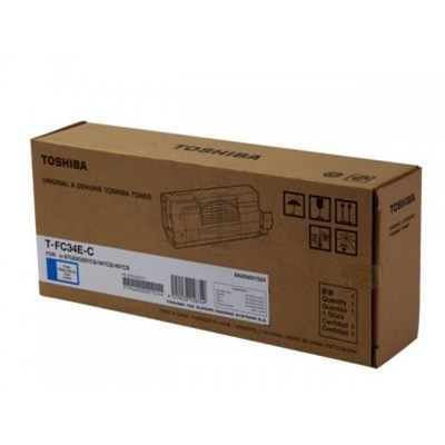 Originálny toner Toshiba T-FC34E-C (6A000001782), azúrový, 11500 strán