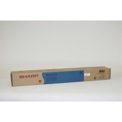 Originálny toner Sharp MX-27GTCA, azúrový, 15000 strán