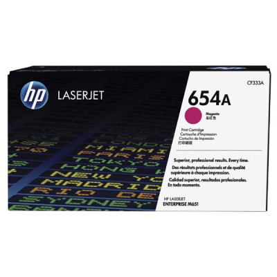 Originálny toner HP CF333A (654A), purpurový, 15000 strán