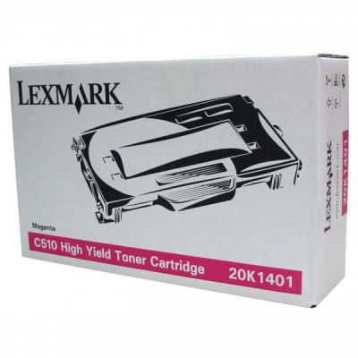 Originálny toner Lexmark 20K1401, purpurový, 6600 strán