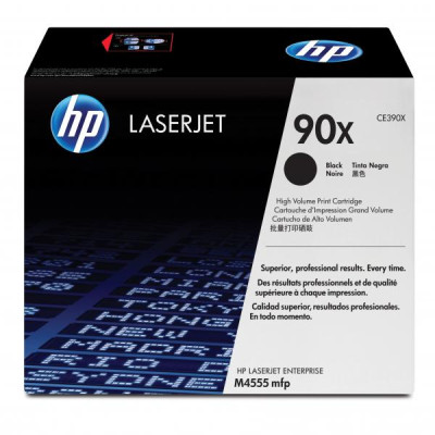 Originálny toner HP CE390X (90X), čierny, 24000 strán