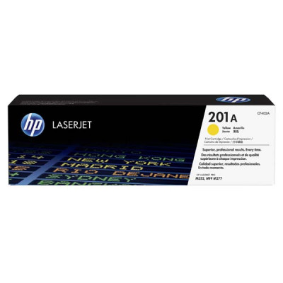 Originálny toner HP CF402A (201A), žltý, 1400 strán