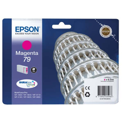 Originálny atrament Epson T7913L (C13T79134010), purpurový, 800 strán (7 ml)