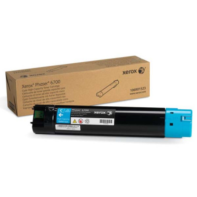 Originálny toner Xerox 106R01523, azúrový, 12000 strán