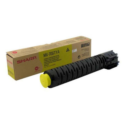Originálny toner Sharp MX-70GTYA, žltý, 32000 strán