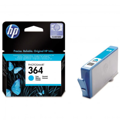 Originálny atrament HP CB318EE (364), azúrový, 3 ml