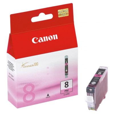 Originálny atrament Canon CLI-8PM (0625B001), photo purpurový, 450 strán (13 ml)