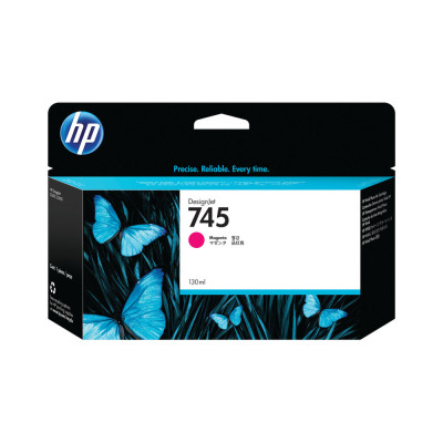 Originálny atrament HP F9J95A (745), purpurový, 130ml strán