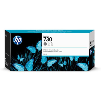 Originálny atrament HP P2V72A (730), šedý, 300 ml