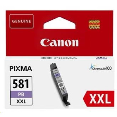 Originálny atrament Canon CLI-581XXL PB (1999C001), photo azúrový, 11,7 ml, XXL
