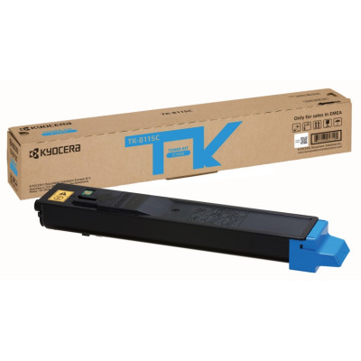 Originálny toner Kyocera TK-8115C (1T02P3CNL0), azúrový, 6000 strán