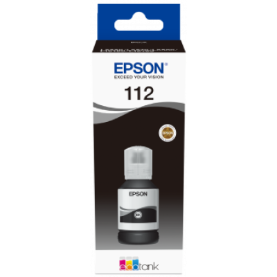 Originálny atrament Epson T06C1 (C13T06C14A, 112), čierny, 7500 strán (127 ml)
