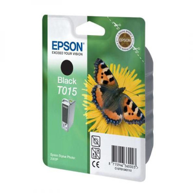 Originálny atrament Epson T015 (C13T015401), čierny, 350 strán (15 ml)