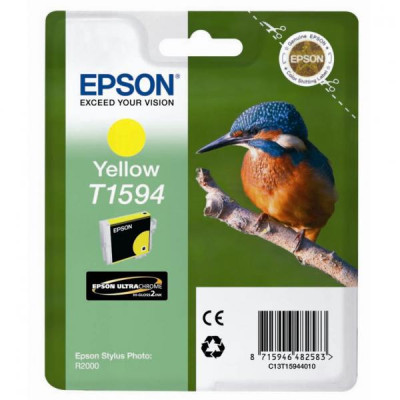 Originálny atrament Epson T1594 (C13T15944010), žltý, 17 ml